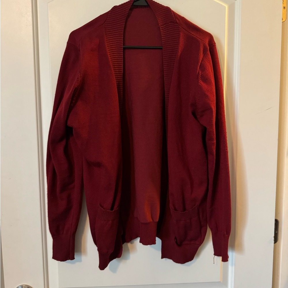 Men's Burgundy Sweater